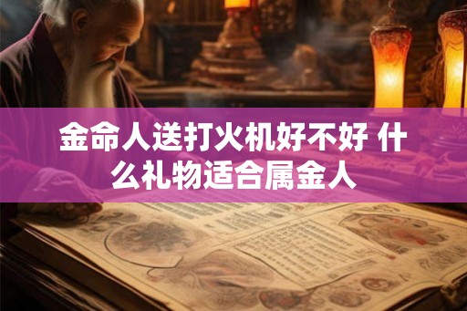 金命人送打火机好不好 什么礼物适合属金人 金命人送打火机好不好 什么礼物适合属金人