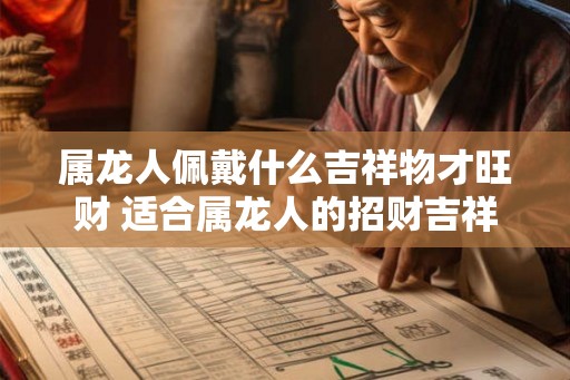 属龙人佩戴什么吉祥物才旺财 适合属龙人的招财吉祥物 属龙人佩戴什么吉祥物才旺财 适合属龙人的招财吉祥物