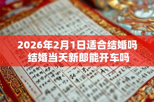 2026年2月1日适合结婚吗 结婚当天新郎能开车吗