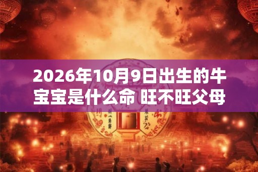 2026年10月9日出生的牛宝宝是什么命 旺不旺父母