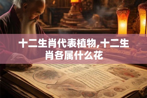 十二生肖代表植物,十二生肖各属什么花