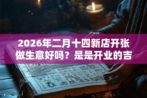 2026年二月十四新店开张做生意好吗?是是开业的吉日吗? 2026年二月十四新店开张做生意好吗?是是开业的吉日吗?