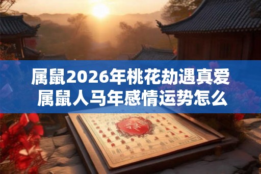 属鼠2026年桃花劫遇真爱 属鼠人马年感情运势怎么样 属鼠2026年桃花劫遇真爱 属鼠人马年感情运势怎么样