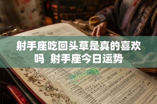 射手座吃回头草是真的喜欢吗 射手座今日运势 射手座吃回头草是真的喜欢吗 射手座今日运势