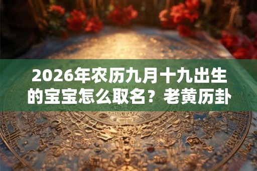 2026年农历九月十九出生的宝宝怎么取名？老黄历卦象好吗？