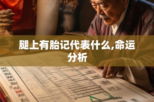 腿上有胎记代表什么,命运分析 腿上有胎记代表什么,命运分析