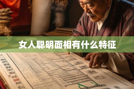 女人聪明面相有什么特征