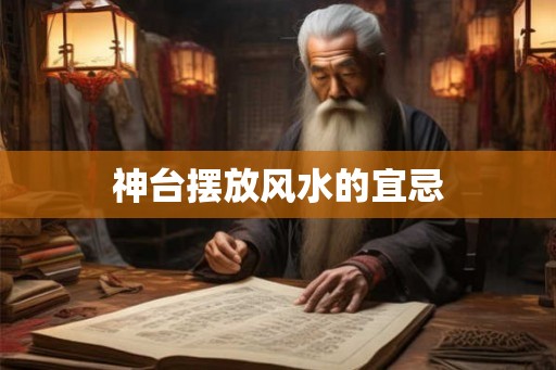 神台摆放风水的宜忌 神台摆放风水的宜忌