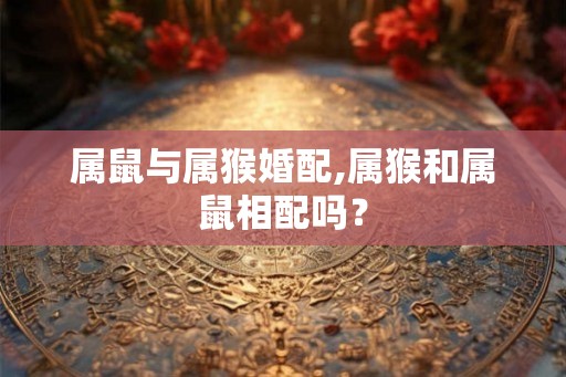 属鼠与属猴婚配,属猴和属鼠相配吗？