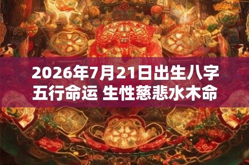 2026年7月21日出生八字五行命运 生性慈悲水木命局