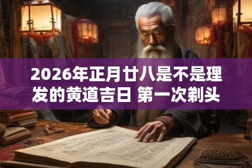 2026年正月廿八是不是理发的黄道吉日 第一次剃头
