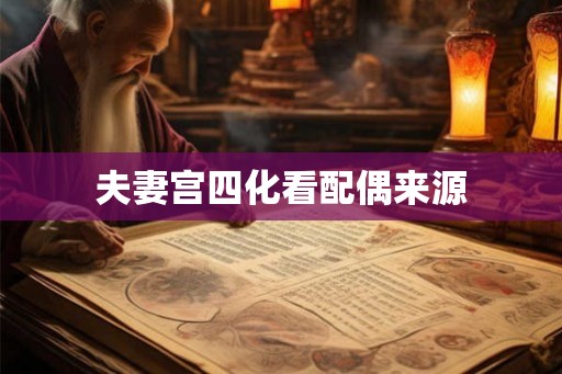 夫妻宫四化看配偶来源 夫妻宫四化看配偶来源