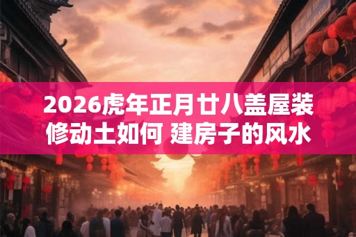 2026虎年正月廿八盖屋装修动土如何 建房子的风水