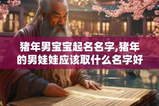 猪年男宝宝起名名字,猪年的男娃娃应该取什么名字好？
