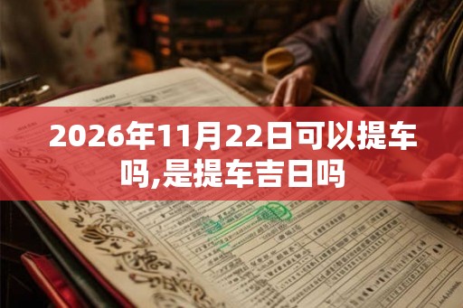 2026年11月22日可以提车吗,是提车吉日吗