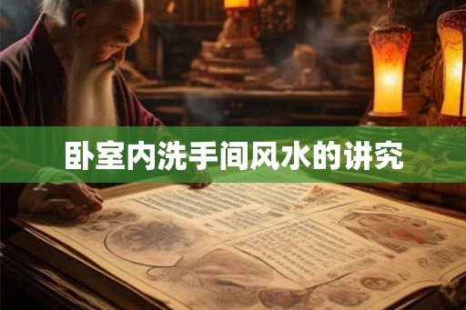 卧室内洗手间风水的讲究