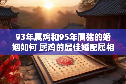 93年属鸡和95年属猪的婚姻如何 属鸡的最佳婚配属相