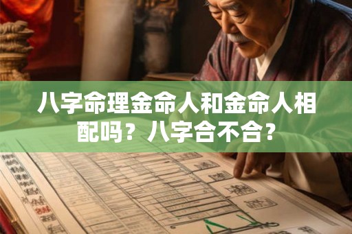 八字命理金命人和金命人相配吗？八字合不合？