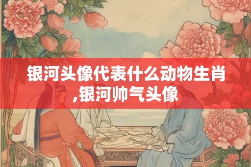 银河头像代表什么动物生肖,银河帅气头像