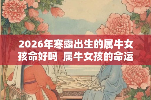2026年寒露出生的属牛女孩命好吗  属牛女孩的命运详解