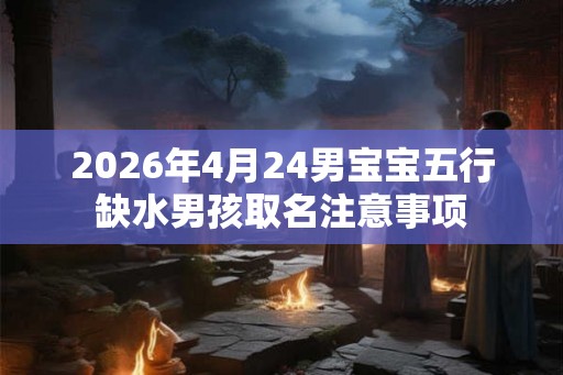 2026年4月24男宝宝五行缺水男孩取名注意事项