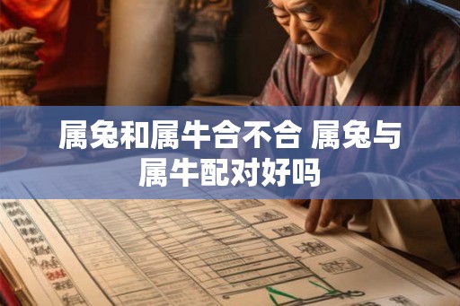 属兔和属牛合不合 属兔与属牛配对好吗