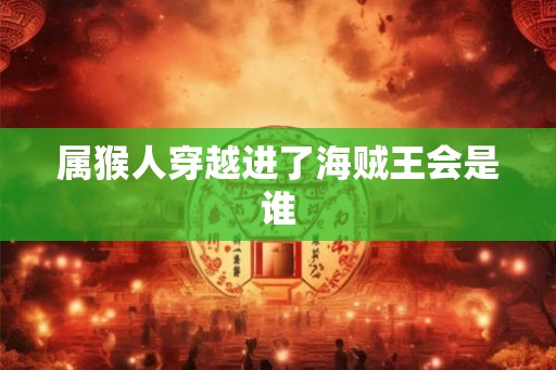 属猴人穿越进了海贼王会是谁