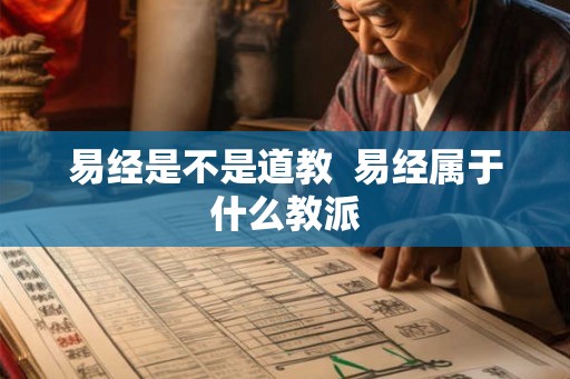 易经是不是道教  易经属于什么教派
