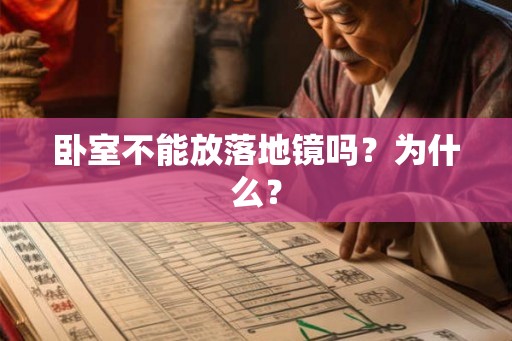 卧室不能放落地镜吗？为什么？
