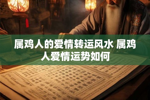 属鸡人的爱情转运风水 属鸡人爱情运势如何