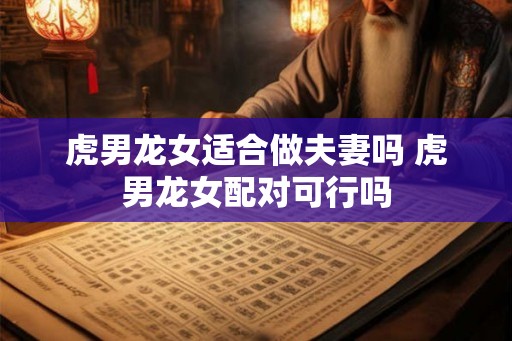 虎男龙女适合做夫妻吗 虎男龙女配对可行吗