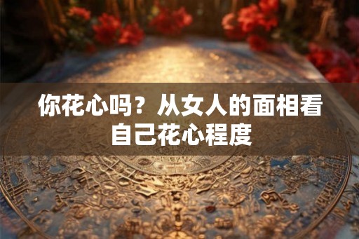 你花心吗？从女人的面相看自己花心程度