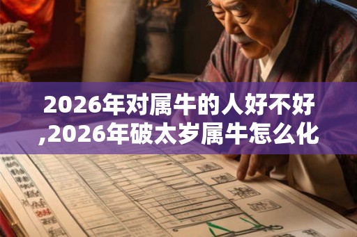 2026年对属牛的人好不好,2026年破太岁属牛怎么化解