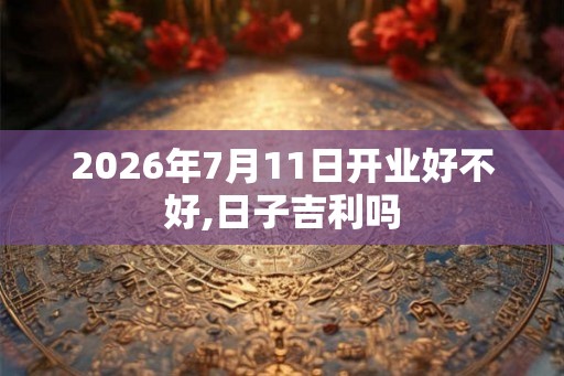 2026年7月11日开业好不好,日子吉利吗