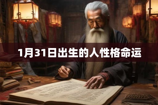 1月31日出生的人性格命运