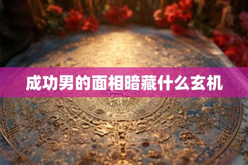 成功男的面相暗藏什么玄机