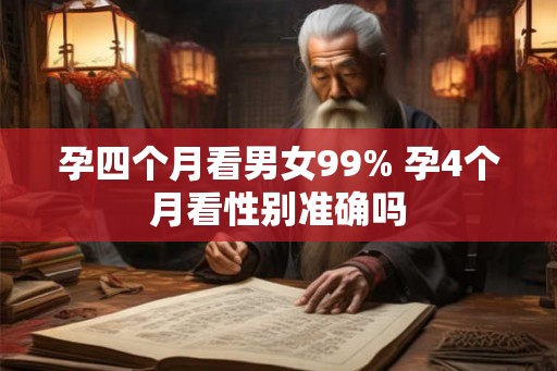 孕四个月看男女99% 孕4个月看性别准确吗