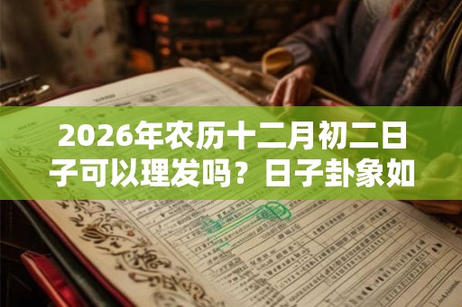 2026年农历十二月初二日子可以理发吗？日子卦象如何？