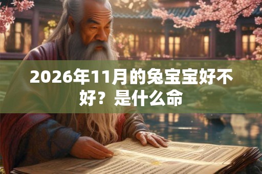 2026年11月的兔宝宝好不好？是什么命