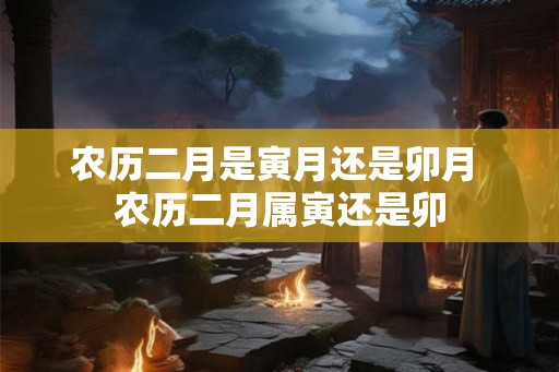 农历二月是寅月还是卯月 农历二月属寅还是卯 农历二月是寅月还是卯月 农历二月属寅还是卯