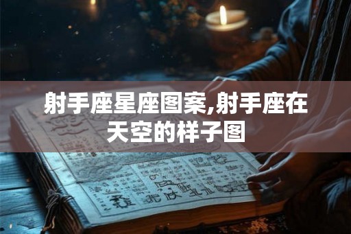 射手座星座图案,射手座在天空的样子图