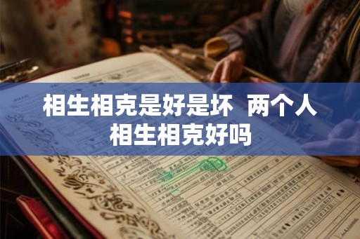 相生相克是好是坏 两个人相生相克好吗 相生相克是好是坏 两个人相生相克好吗
