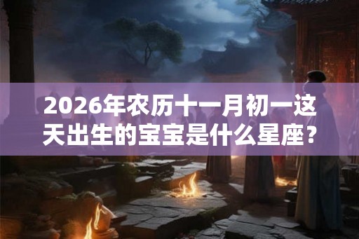 2026年农历十一月初一这天出生的宝宝是什么星座？