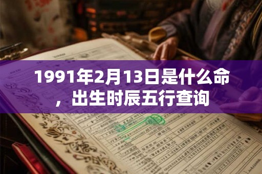 1991年2月13日是什么命,出生时辰五行查询 1991年2月13日是什么命,出生时辰五行查询