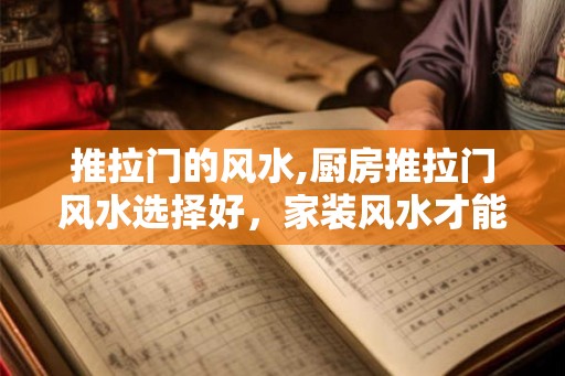 推拉门的风水,厨房推拉门风水选择好，家装风水才能好