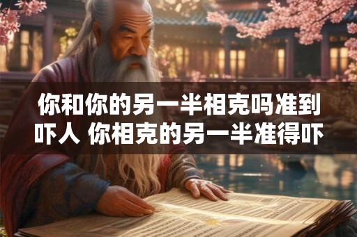 你和你的另一半相克吗准到吓人 你相克的另一半准得吓人