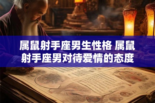 属鼠射手座男生性格 属鼠射手座男对待爱情的态度