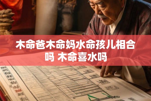 木命爸木命妈水命孩儿相合吗 木命喜水吗 木命爸木命妈水命孩儿相合吗 木命喜水吗