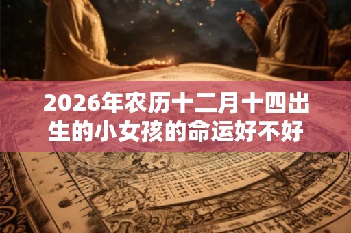 2026年农历十二月十四出生的小女孩的命运好不好