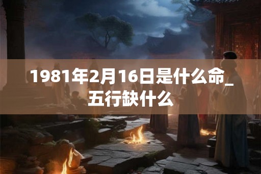 1981年2月16日是什么命_五行缺什么 1981年2月16日是什么命_五行缺什么